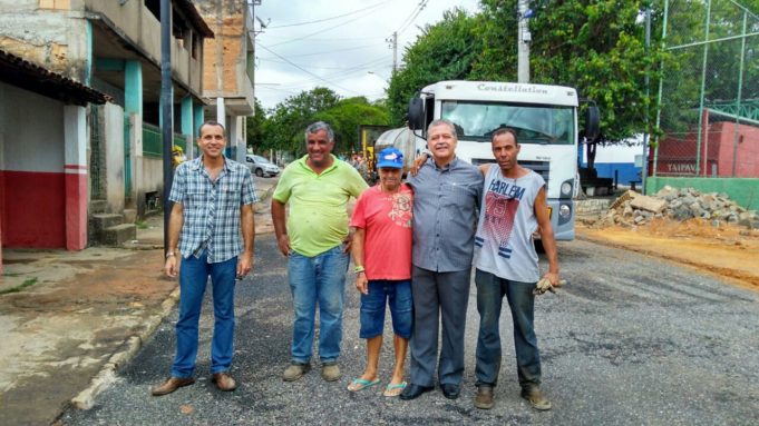 Concluída as obras de Recuperação da cratera na Santa Matilde