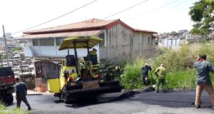 Prefeitura começa nova etapa de pavimentação asfáltica