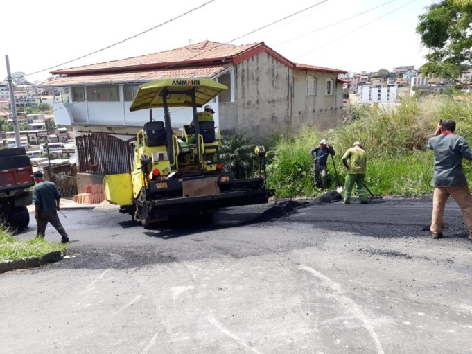 Prefeitura começa nova etapa de pavimentação asfáltica