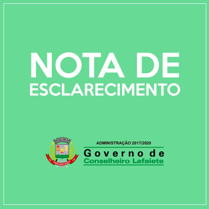 Nota de Esclarecimento