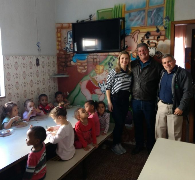 Prefeito visita Centro de Educação Infantil