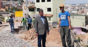Obras da Alfredo Elias em fase de conclusão
