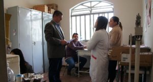 PREFEITO VISITA PSF’S DA SANTA MATILDE