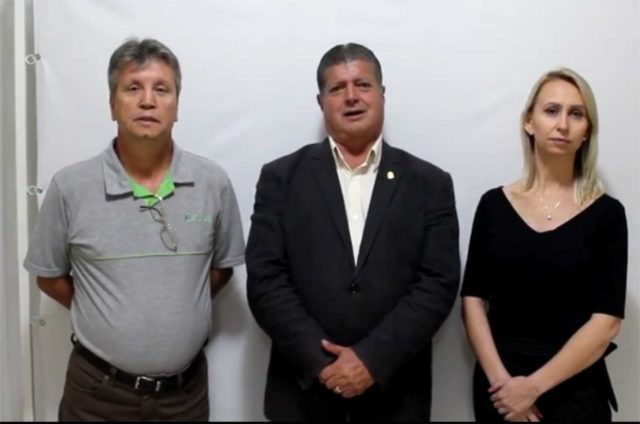 Prefeito Mário Marcus recebe com boas vindas o Banco SICREDI