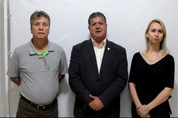 Prefeito Mário Marcus recebe com boas vindas o Banco SICREDI