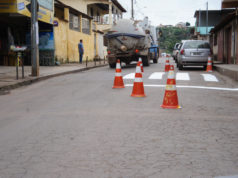 DMTT realiza ação para dar mais segurança em área escolar