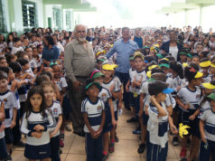 Escola Doriol Beato realiza hora cívica