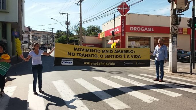 Blitz educativa encerra Maio Amarelo