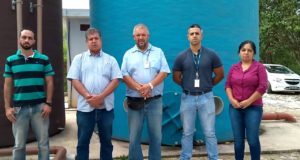 Prefeito acompanha inicio de funcionamento da ETE no bairro Rancho Novo