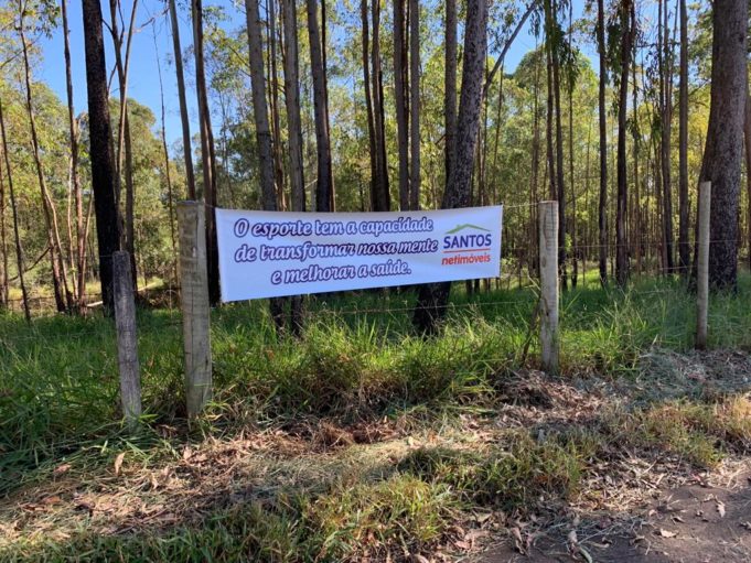 Parceria viabiliza limpeza de pista de caminhada