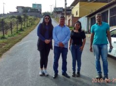 Prefeito visita bairros Real de Queluz, Santa Maria e Bela Vista