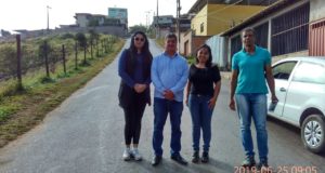 Prefeito visita bairros Real de Queluz, Santa Maria e Bela Vista