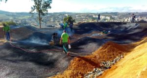 Pista de Pump Track entra em fase de conclusão