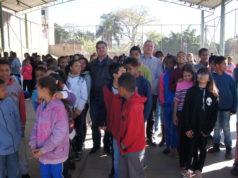 Hora Cívica na Escola Jair Noronha