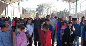 Hora Cívica na Escola Jair Noronha