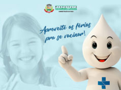 Vamos aproveitar as férias escolares para atualizar a Caderneta de vacinação?