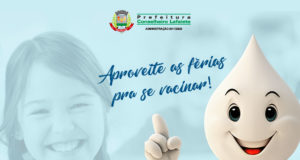 Vamos aproveitar as férias escolares para atualizar a Caderneta de vacinação?