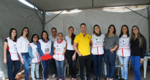 Praça da Rodoviária recebeu evento Julho amarelo