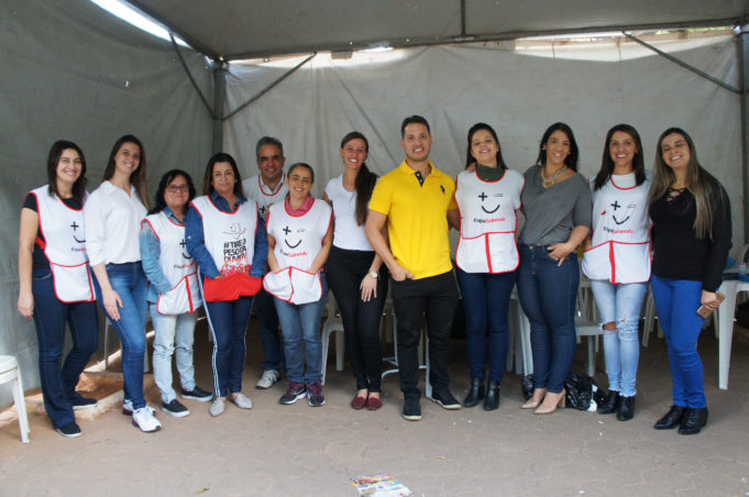 Praça da Rodoviária recebeu evento Julho amarelo