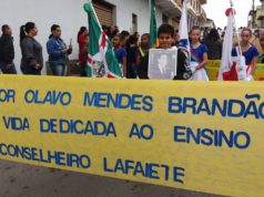 Escola Municipal “Professor Olavo Mendes Brandão comemora a Semana da Pátria com Desfile Cívico.