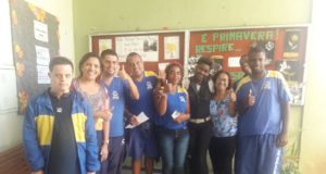 ALUNOS DA APAE VISITAM A SECRETARIA MUNICIPAL DE EDUCAÇÃO