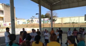 Prefeito acompanha oficina na Praça CEU