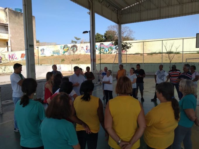 Prefeito acompanha oficina na Praça CEU