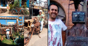 Paulinho Demolidor expõe sua arte no “Solar do Barão”