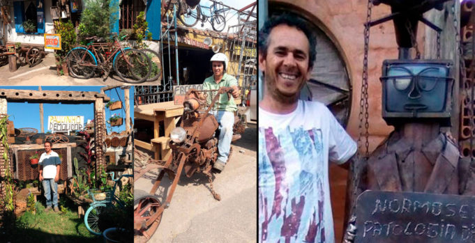 Paulinho Demolidor expõe sua arte no “Solar do Barão”