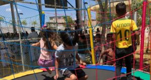 Domingo de muita alegria na Praça CEU