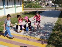 CAIC DESENVOLVE PROJETO DA SEMANA DO TRÂNSITO NA CRECHE