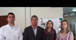 Prefeito e Presidente da Câmara Municipal realizam recadastramento biométrico