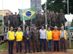 Dia da bandeira é comemorado em Lafaiete
