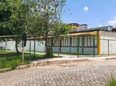 ENTRADA DA CRECHE DO CAIC RECEBE MELHORIAS