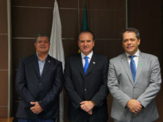 Prefeito e Deputado participam de reunião na Secretaria de Estado de Governo