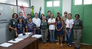 Prefeito recebe Grupo de Escoteiros