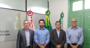 Prefeito recebe mais uma empresa que irá se instalar no município