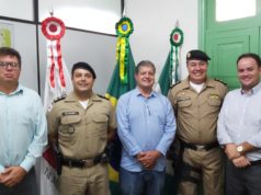 Prefeito recebe novo comandante do 31º Batalhão da Polícia Militar