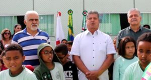 Hora Cívica no bairro Satélite marca inicio do ano letivo 2020