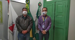 Prefeito recebe Diretor Presidente da Copasa e apresenta demandas do município