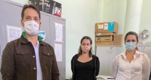 Secretaria de Saúde recebe doação de máscaras de Projeto Social