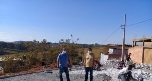 Prefeito acompanha obras em diversos bairros da cidade