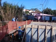 Prefeito e Vice acompanham a execução de obras que entram em fase de conclusão