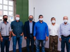 Prefeito Mário Marcus recebe prefeitos da região