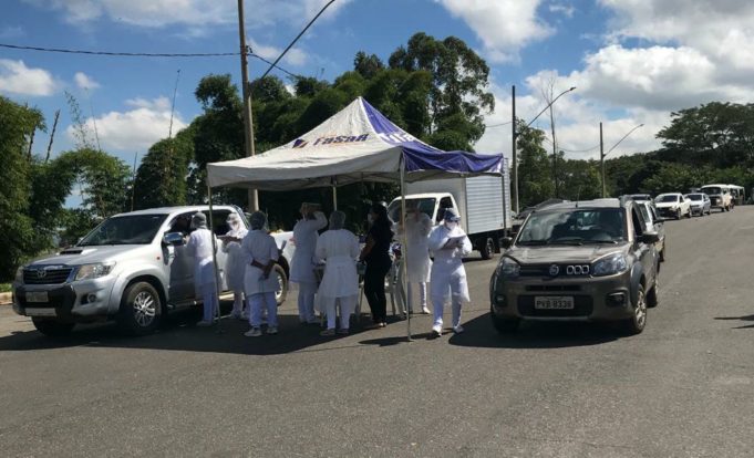 Secretaria de Saúde realiza Barreira Sanitária como forma de prevenção a Covid-19