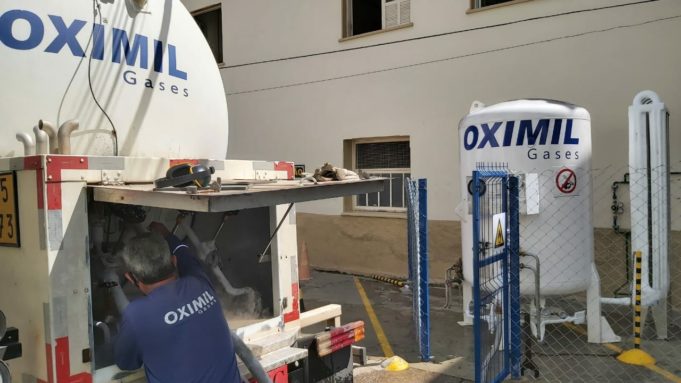 Secretaria de Saúde garante a manutenção de reserva de oxigênio no Hospital de Campanha