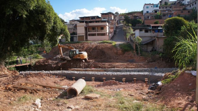 Em Lafaiete diversas obras de infraestrutura estão em andamento