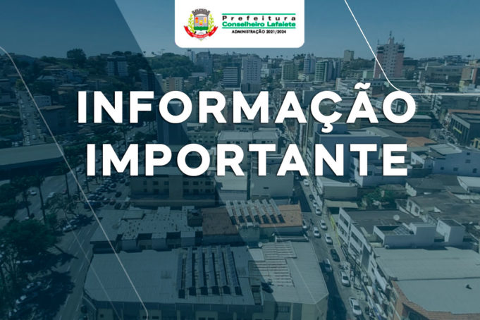 Nota Informativa: adiamento de vacinação para o grupo etário de 43 anos