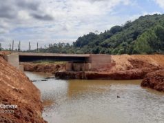 Concluída a obra da ponte do Sismaria, na região dos Almeidas