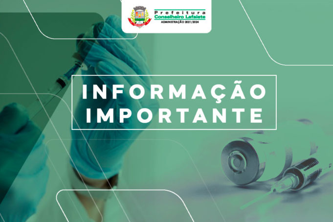 Pré-cadastro para levantamento de demanda de crianças residentes em Conselheiro Lafaiete entre 5 a 11 anos para vacinação contra COVID-19